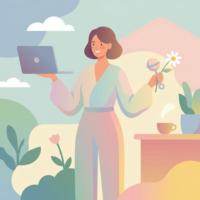 职场女性平衡工作与个人生活